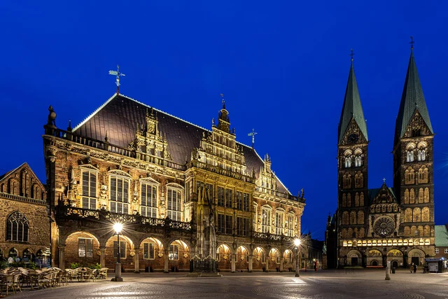 Bremen Şehrinin Fotoğrafı
