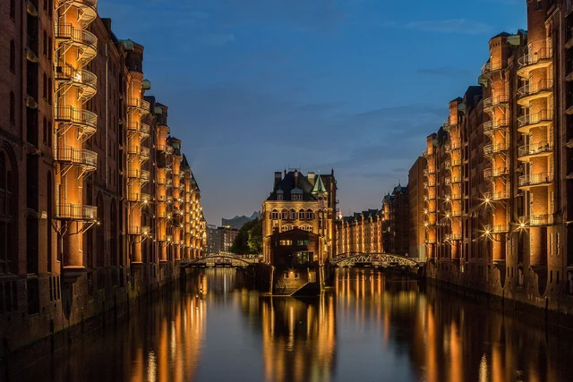 Hamburg Şehrinin Fotoğrafı