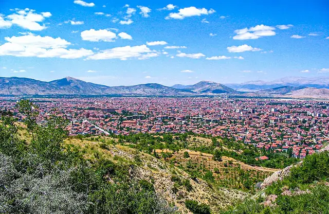 Isparta Şehrinin Fotoğrafı