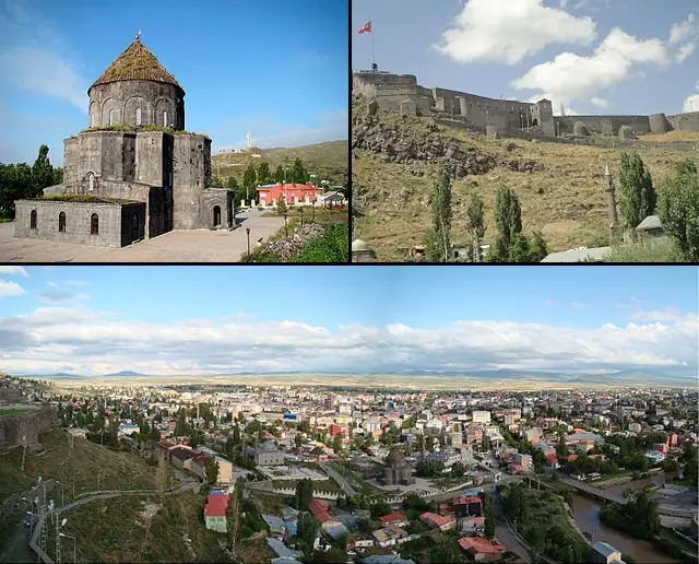 Kars Şehrinin Fotoğrafı